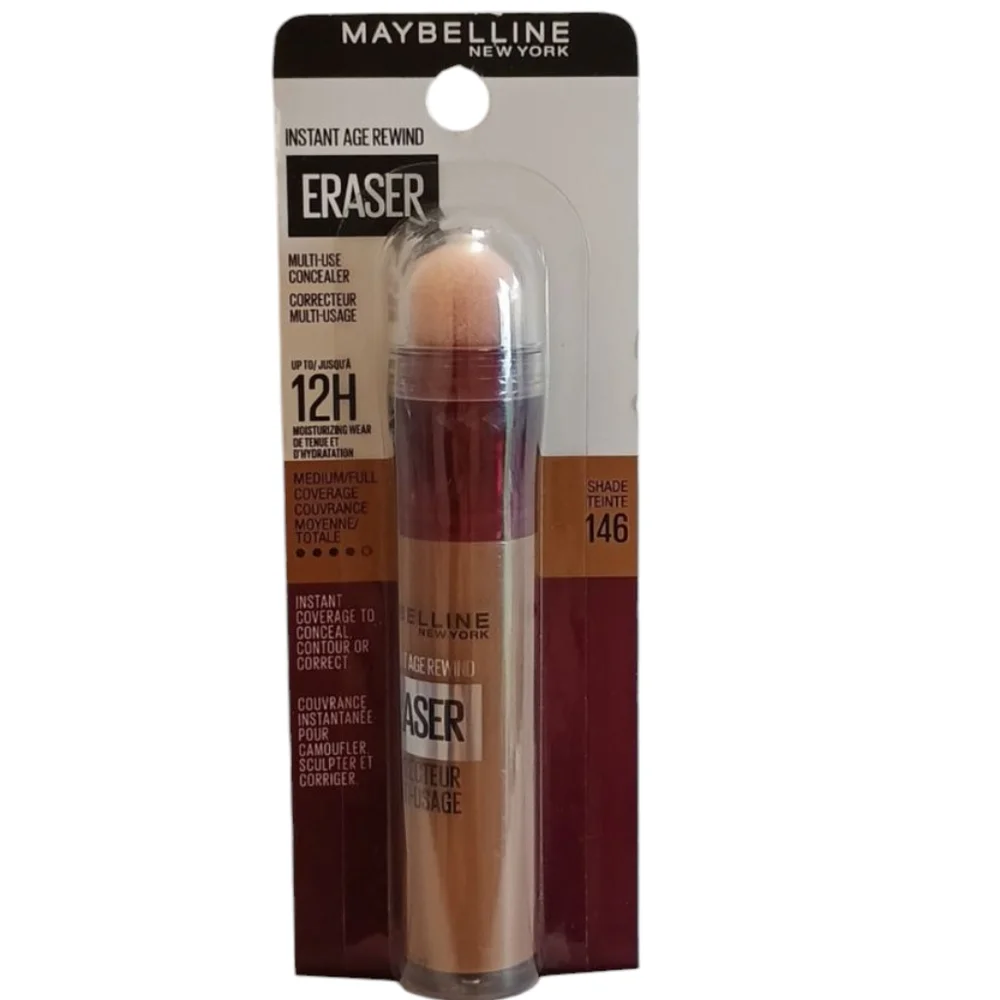 4 x Maybelline, Instant Age Rewind, Eraser Dark Circles Concealer, 146 Tan